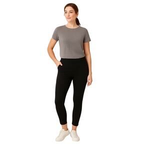 LOFT Outlet Black Leggings Women’s Size L – High Stretch Pull-On Pants